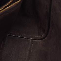 Pre Owned Louis Vuitton Black Monogram Canvas and Leather Kimono PM Bag