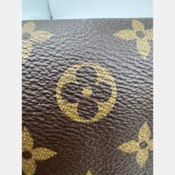 Pre Owned Louis Vuitton Diane PM Brown Monogram Canvas Shoulder Bag