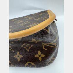 Pre Owned Louis Vuitton Diane PM Brown Monogram Canvas Shoulder Bag