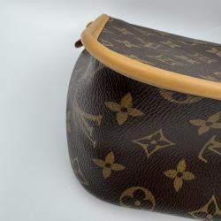 Pre Owned Louis Vuitton Diane PM Brown Monogram Canvas Shoulder Bag