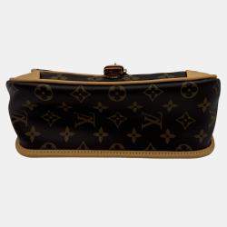 Pre Owned Louis Vuitton Diane PM Brown Monogram Canvas Shoulder Bag