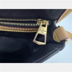 Pre Owned Louis Vuitton Diane PM Brown Monogram Canvas Shoulder Bag