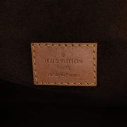 Pre Owned Louis Vuitton Brown Monogram Pochette Metis