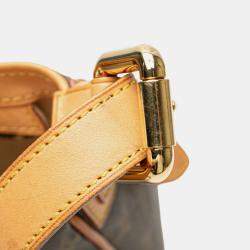 Pre Owned Louis Vuitton Brown Monogram Hudson GM