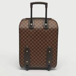Pre Owned Louis Vuitton Damier Ebene Canvas Pegase 45 Luggage
