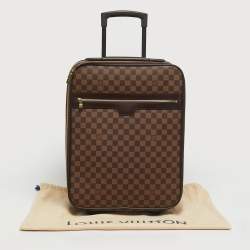 Pre Owned Louis Vuitton Damier Ebene Canvas Pegase 45 Luggage