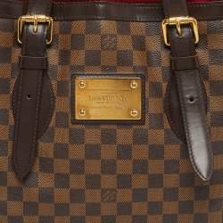 Pre Owned Louis Vuitton Damier Ebene Canvas Hampstead MM Bag