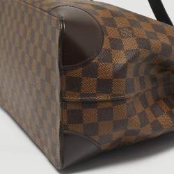 Pre Owned Louis Vuitton Damier Ebene Canvas Hampstead MM Bag