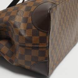 Pre Owned Louis Vuitton Damier Ebene Canvas Hampstead MM Bag