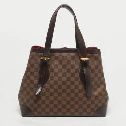Pre Owned Louis Vuitton Damier Ebene Canvas Hampstead MM Bag
