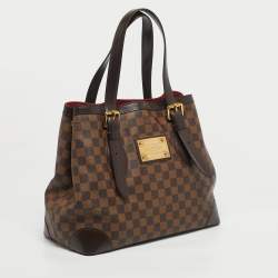 Pre Owned Louis Vuitton Damier Ebene Canvas Hampstead MM Bag