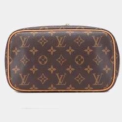 Pre Owned Louis Vuitton Brown Monogram Nice BB Vanity Case