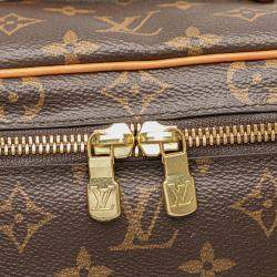Pre Owned Louis Vuitton Brown Monogram Nice BB Vanity Case
