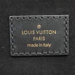 Pre Owned Louis Vuitton Black Monogram Empreinte Leather PM Vanity Bag