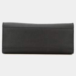 Pre Owned Louis Vuitton Padlock & Go Noir Grained Calf Leather