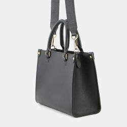 Pre Owned Louis Vuitton Padlock & Go Noir Grained Calf Leather