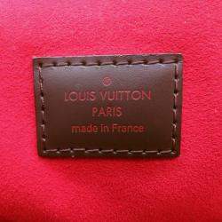 Pre Owned Louis Vuitton Trevi Brown Damier Ebene Canvas Size Pm