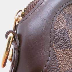 Pre Owned Louis Vuitton Trevi Brown Damier Ebene Canvas Size Pm