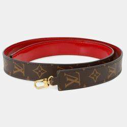 Pre Owned Louis Vuitton Alma Scarlet Monogram Vernis Leather Size Bb