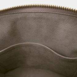 Pre Owned Louis Vuitton Speedy Bandouliere Tourterelle Monogram Empreinte Leather Size 25