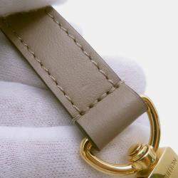 Pre Owned Louis Vuitton Speedy Bandouliere Tourterelle Monogram Empreinte Leather Size 25
