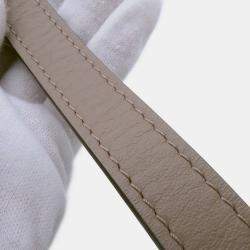 Pre Owned Louis Vuitton Speedy Bandouliere Tourterelle Monogram Empreinte Leather Size 25