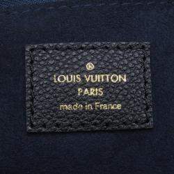 Pre Owned Louis Vuitton Neverfull Noir Monogram Empreinte Leather Size Mm