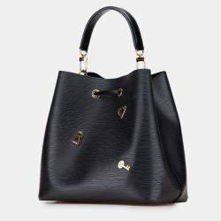 Pre Owned Louis Vuitton Black Epi Love Lock Neonoe