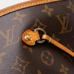 Pre Owned Louis Vuitton Brown Monogram Neverfull GM