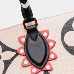 Pre Owned Louis Vuitton Beige Monogram Empreinte Giant Crafty Onthego GM
