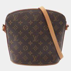 Pre Owned Louis Vuitton Brown Monogram Drouot