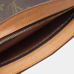 Pre Owned Louis Vuitton Brown Monogram Drouot