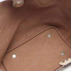 Pre Owned Louis Vuitton Beige Monogram Mahina Blossom PM