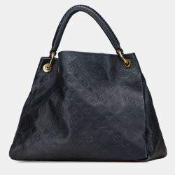 Pre Owned Louis Vuitton Navy Blue Monogram Empreinte Artsy MM