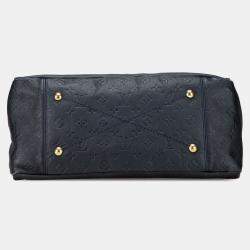 Pre Owned Louis Vuitton Navy Blue Monogram Empreinte Artsy MM