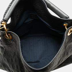 Pre Owned Louis Vuitton Navy Blue Monogram Empreinte Artsy MM
