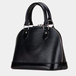 Pre Owned Louis Vuitton Black Epi Alma BB