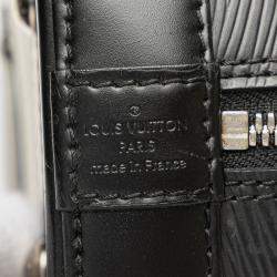 Pre Owned Louis Vuitton Black Epi Alma BB