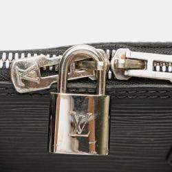 Pre Owned Louis Vuitton Black Epi Alma BB
