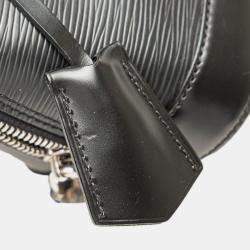 Pre Owned Louis Vuitton Black Epi Alma BB