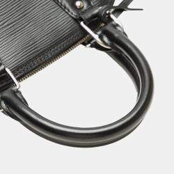 Pre Owned Louis Vuitton Black Epi Alma BB