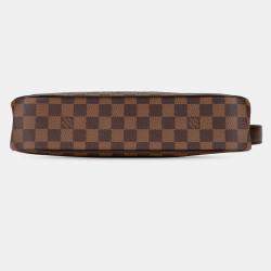 Pre Owned Louis Vuitton Brown Damier Ebene Aubagne