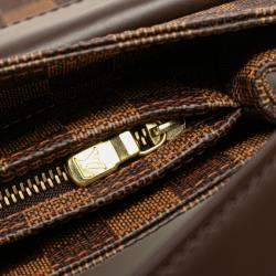 Pre Owned Louis Vuitton Brown Damier Ebene Aubagne