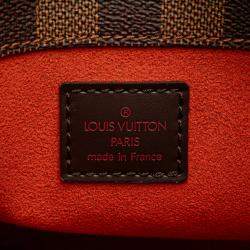 Pre Owned Louis Vuitton Brown Damier Ebene Aubagne
