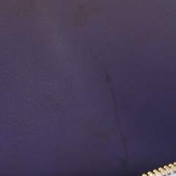 Pre Owned Louis Vuitton Lilac Monogram Vernis Alma BB Bag
