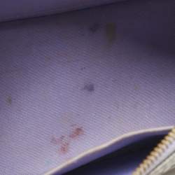 Pre Owned Louis Vuitton Lilac Monogram Vernis Alma BB Bag