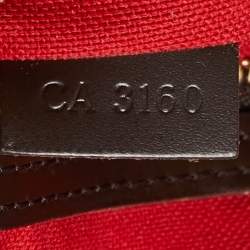 Pre Owned Louis Vuitton Damier Ebene Canvas Cabas Rivington GM Bag
