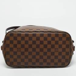 Pre Owned Louis Vuitton Damier Ebene Canvas Cabas Rivington GM Bag