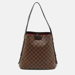 Pre Owned Louis Vuitton Damier Ebene Canvas Cabas Rivington GM Bag