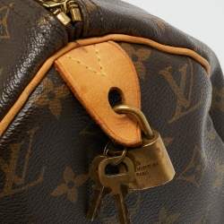Pre Owned Louis Vuitton Monogram Canvas Speedy 30 Bag